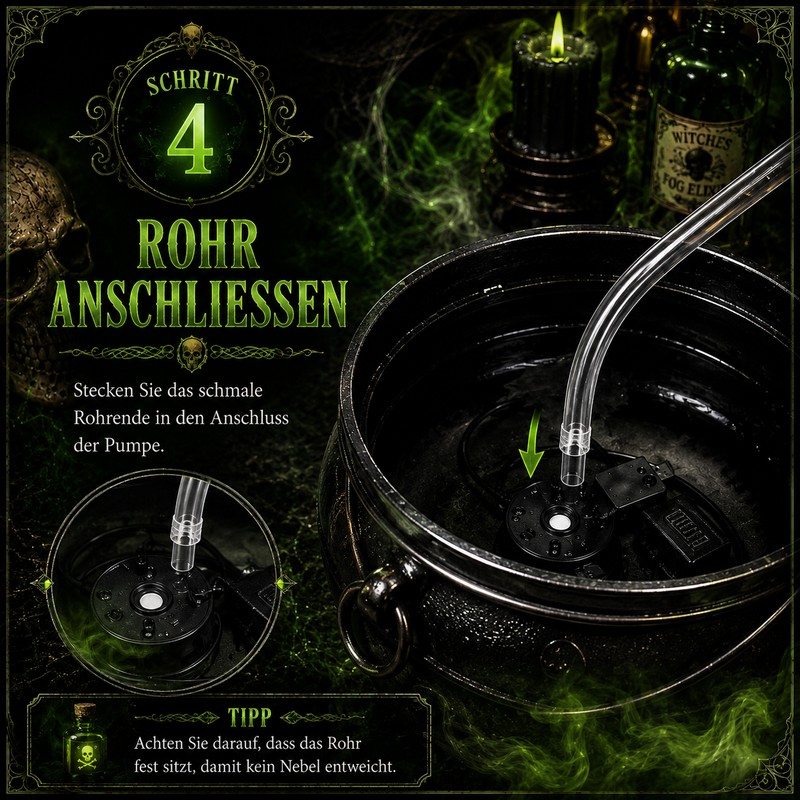 Rohr anschließen