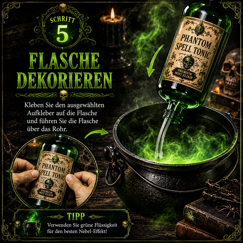 Flasche dekorieren
