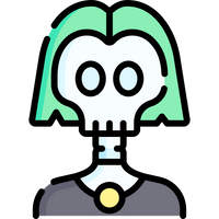 Inklusive Skelett-Deko ☠️